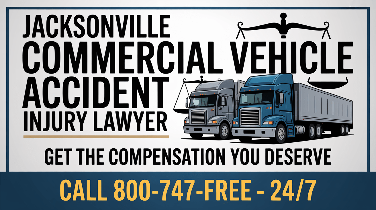 Accidente de Vehículo Comercial en Jacksonville