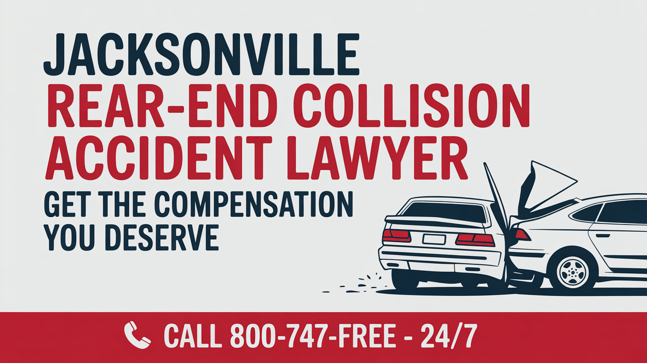 Abogado de lesiones por accidente de coche por alcance en Jacksonville