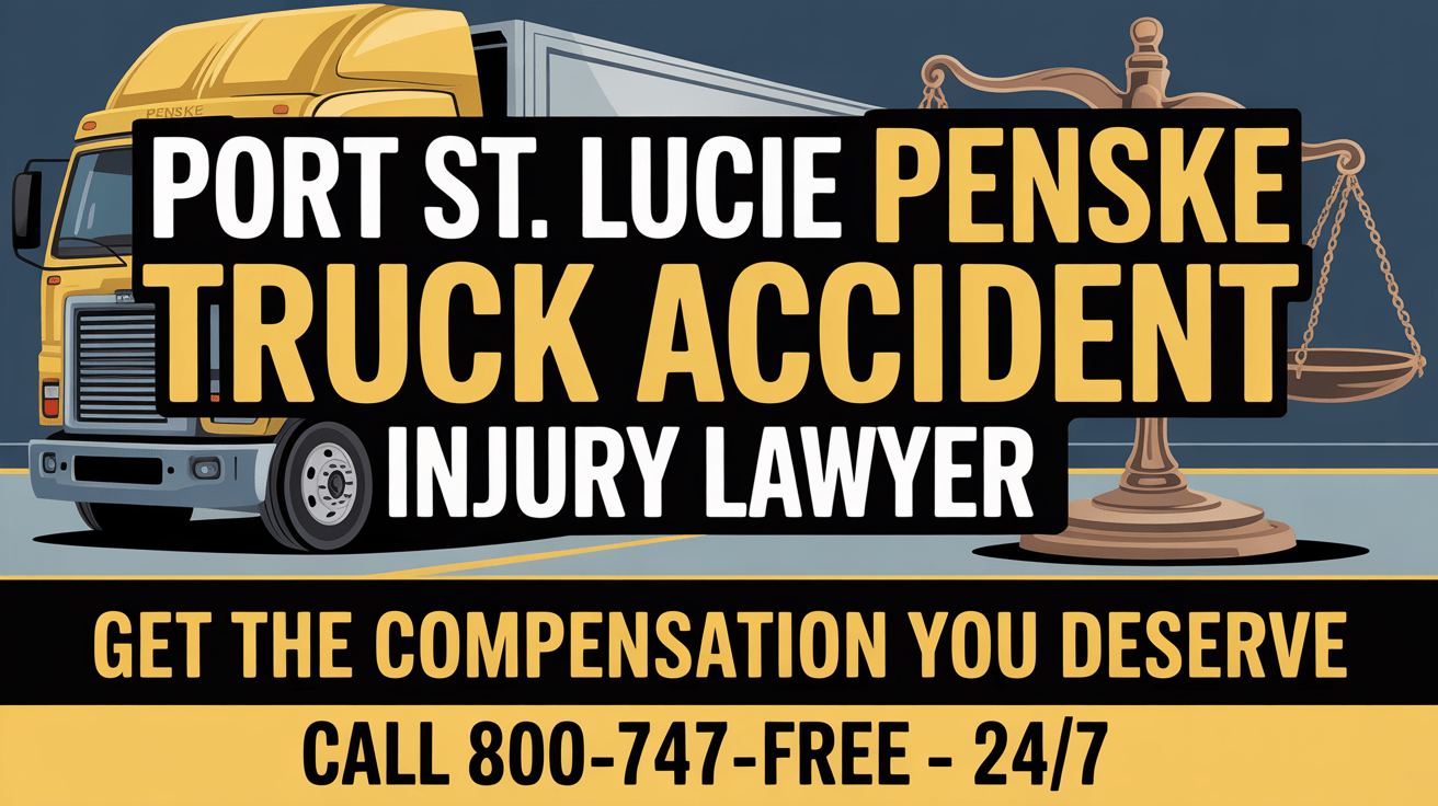 Port St. Lucie Penske Truck Accident Injury Lawyer