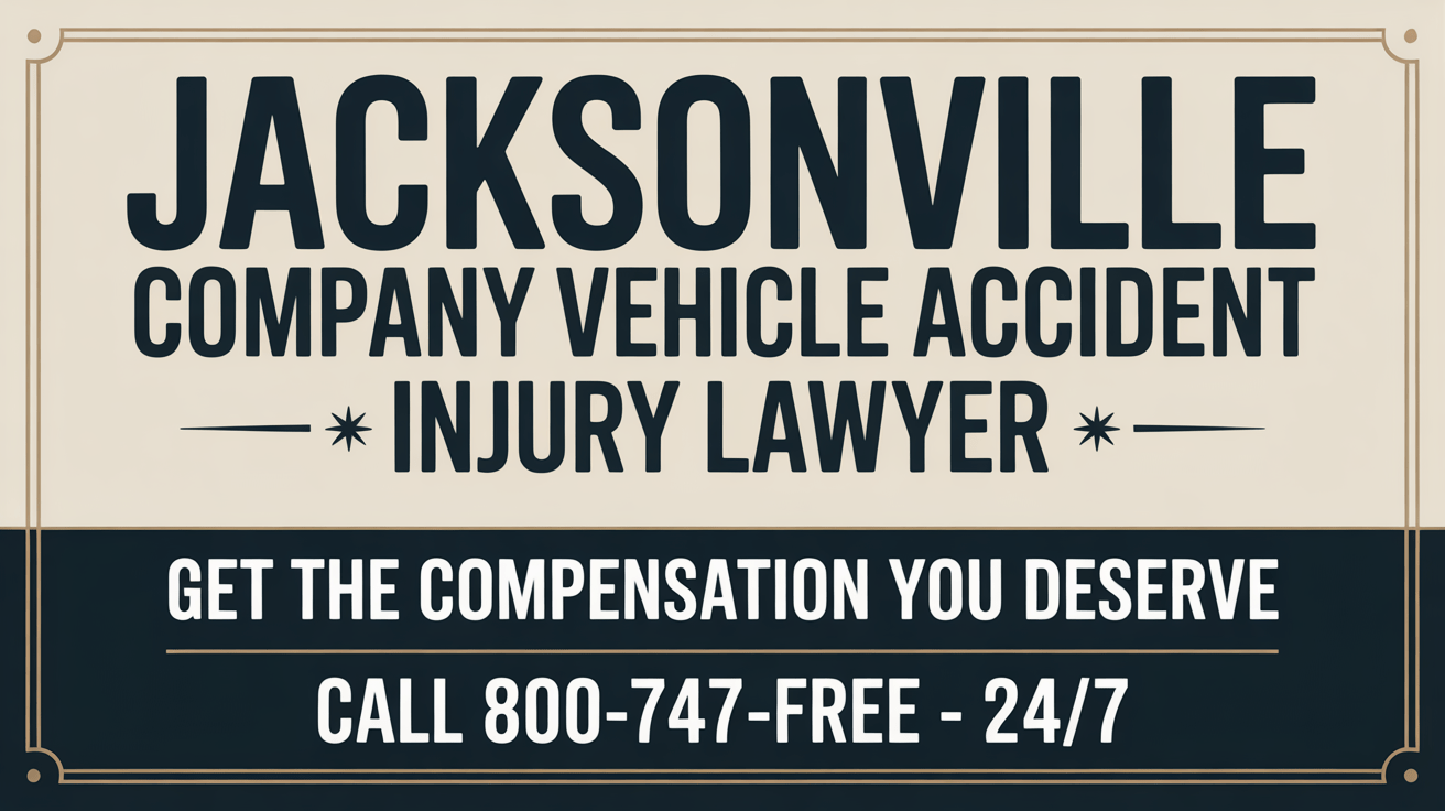 Abogado de Lesiones por Accidentes de Vehículos de Empresa en Jacksonville
