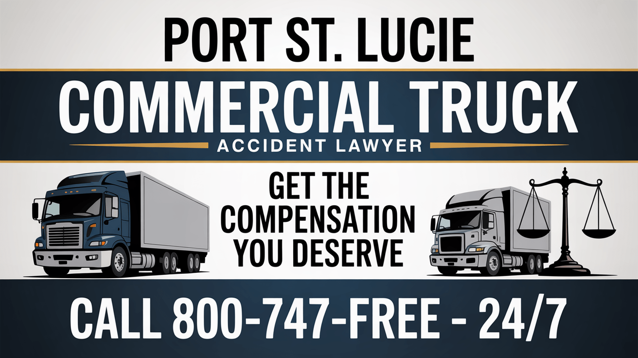 Port St. Lucie Commercial Truck Accident Lawyer