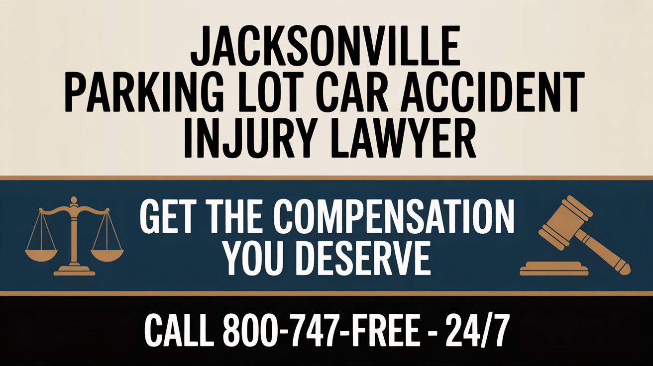 Abogado de Accidentes de Coche en Estacionamientos de Jacksonville