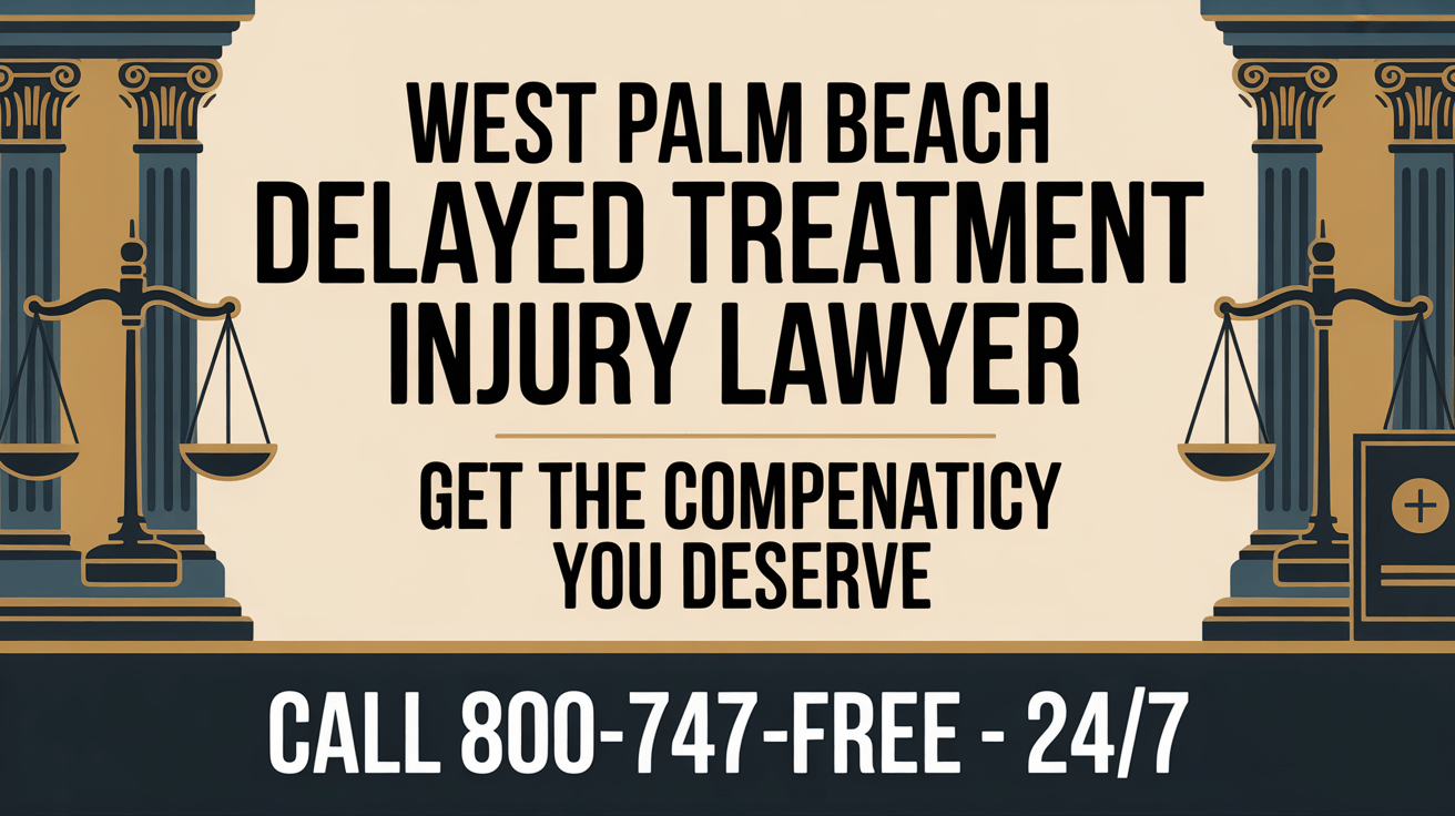 Abogado de Lesiones por Tratamiento Retrasado en West Palm Beach