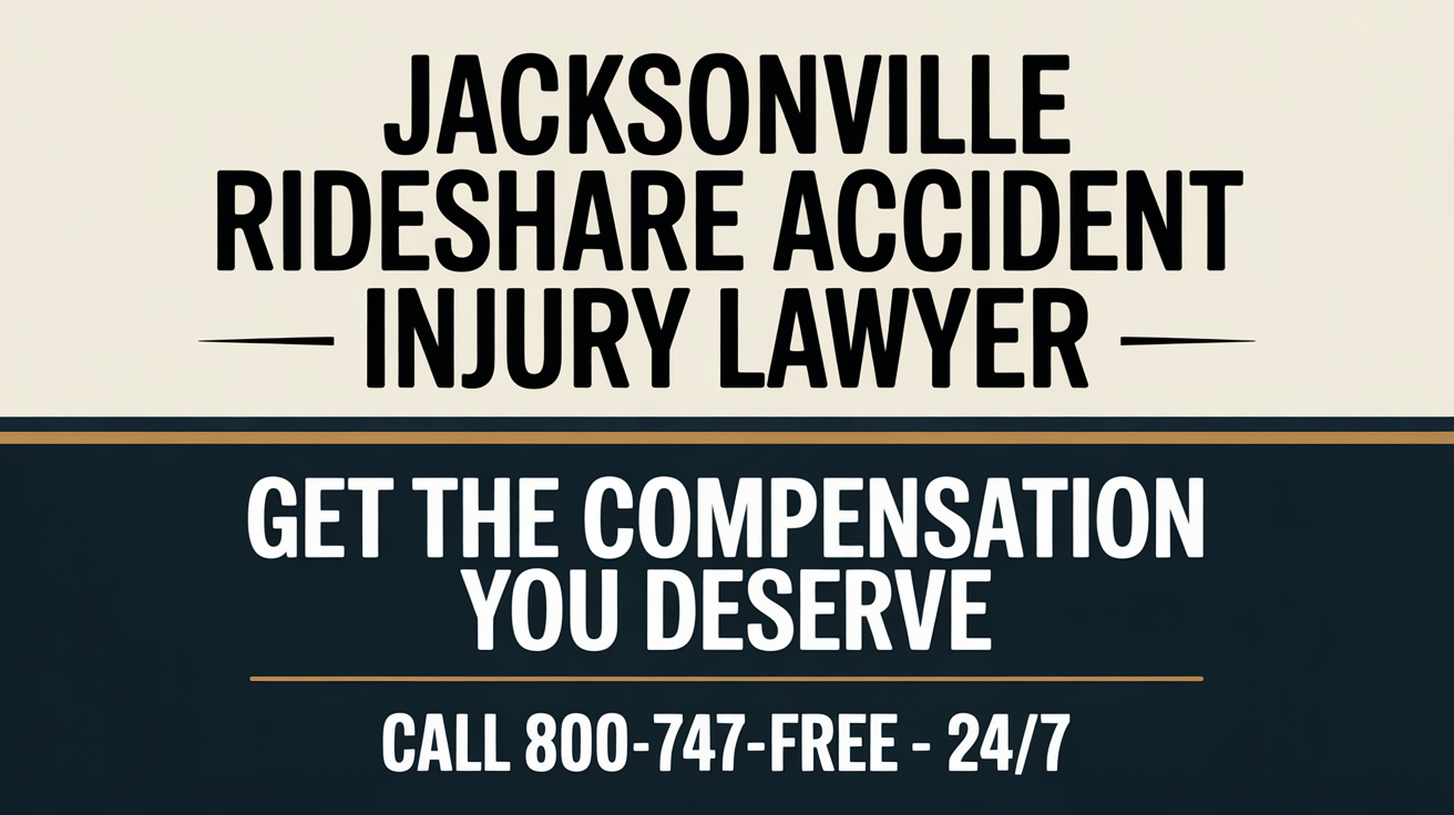 Jacksonville Rideshare Accident Injury Lawyer