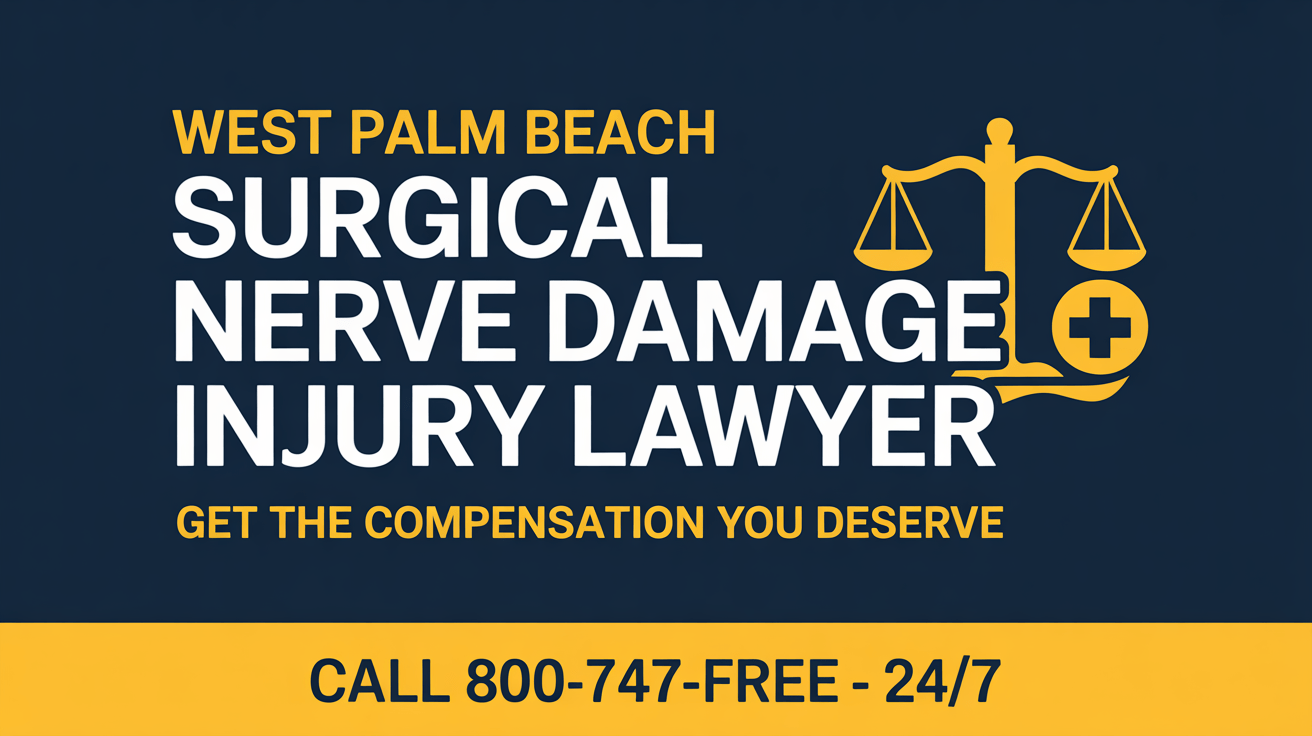 Abogado de Daño Nervioso Quirúrgico en West Palm Beach