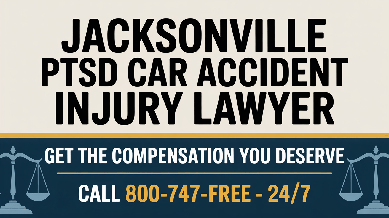 Abogado de Lesiones por Accidentes de Automóvil con PTSD en Jacksonville