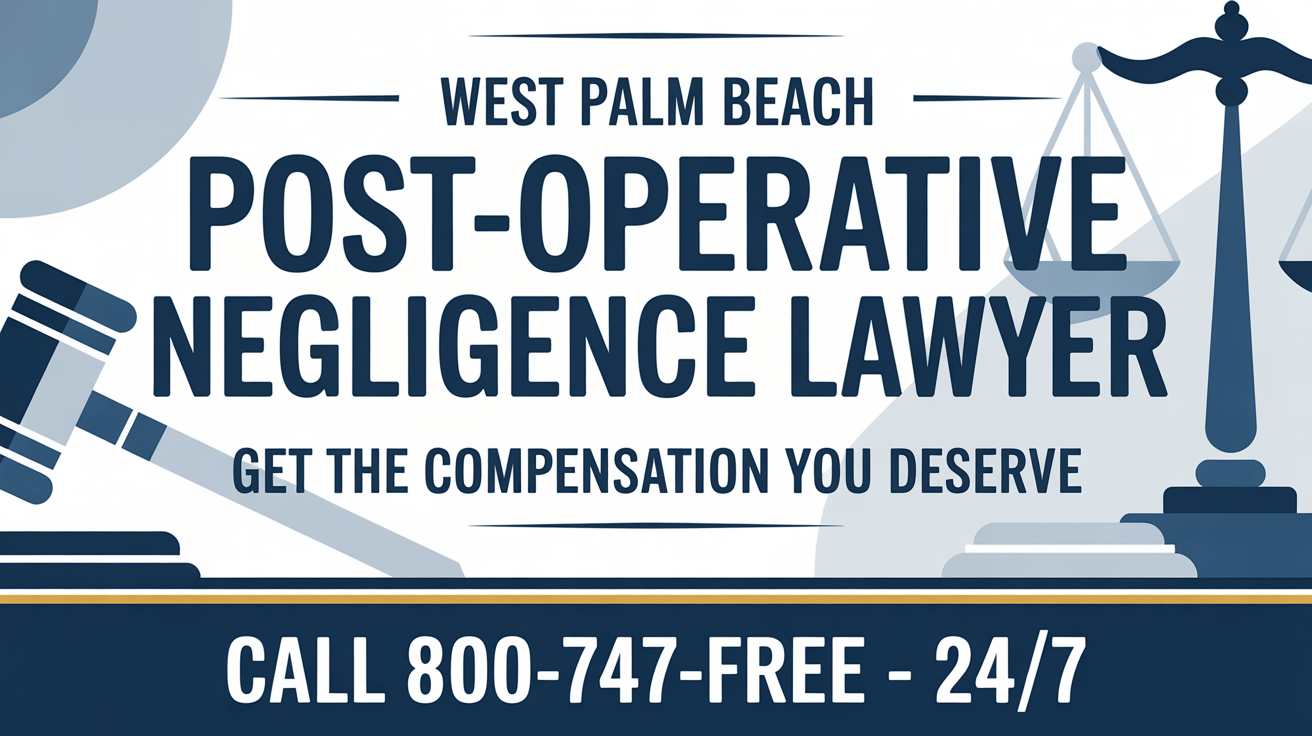 Abogado de Negligencia Postoperatoria en West Palm Beach
