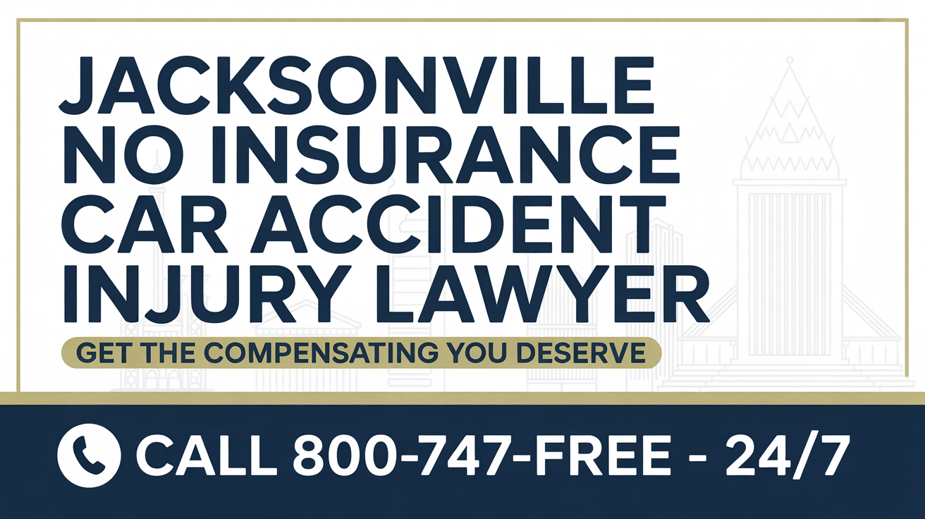 Abogado de lesiones por accidente de coche sin seguro en Jacksonville