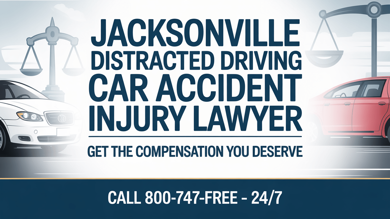 Jacksonville Distracted Driving Car Accident Injury Lawyer