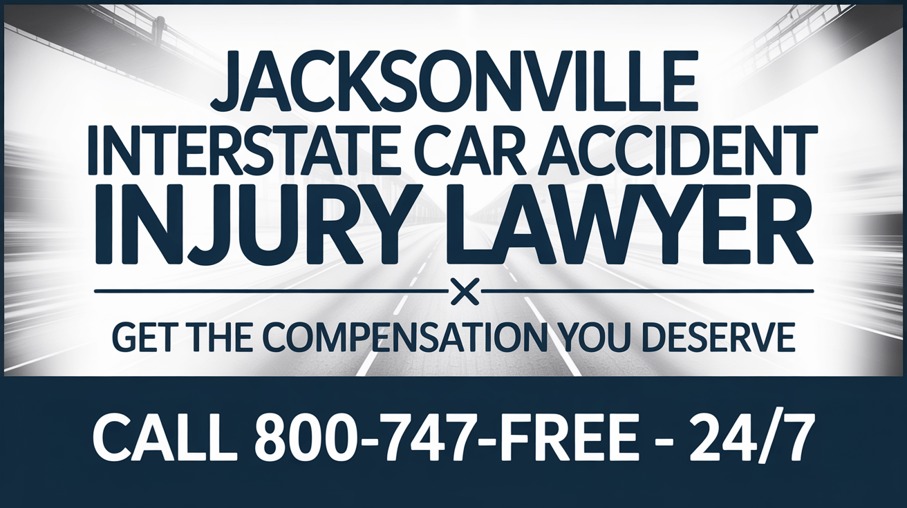 Abogado de Lesiones por Accidentes Automovilísticos Interestatales en Jacksonville