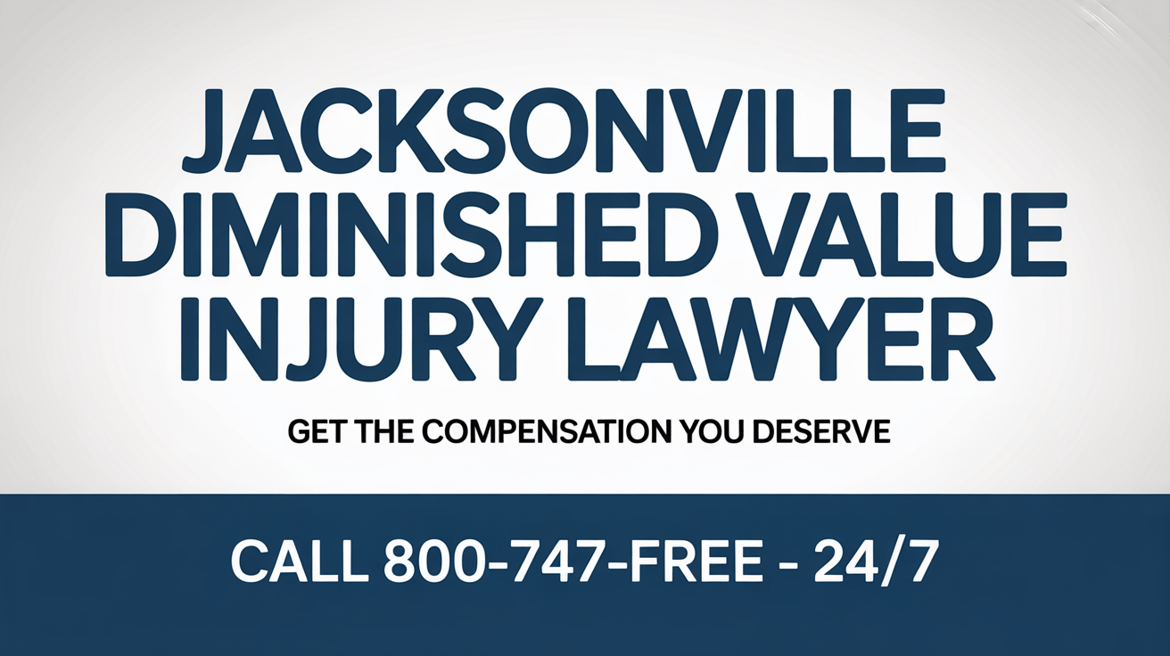Abogado de Reclamaciones por Valor Disminuido en Jacksonville