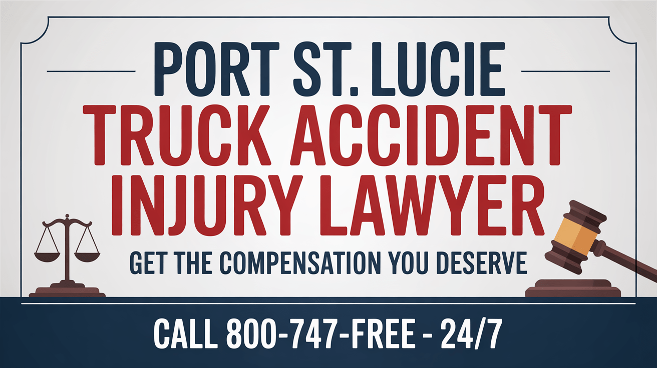 Port St. Lucie T-Bone Truck Accident Lawyer