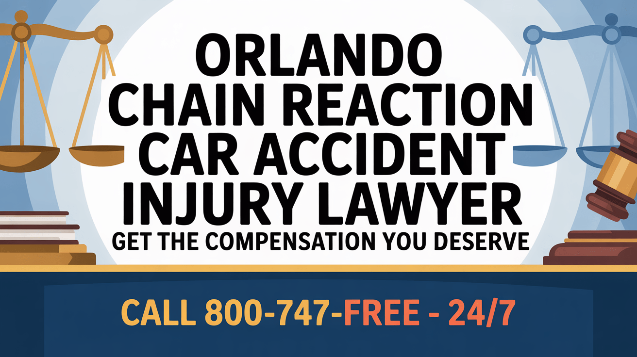 Abogado de Lesiones por Accidente de Coche en Cadena en Orlando