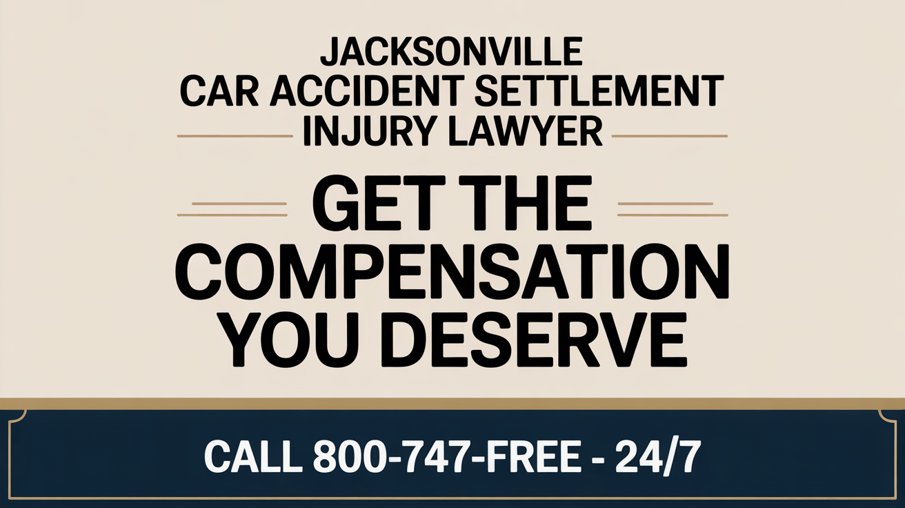 Abogado de Lesiones por Accidentes de Auto en Jacksonville