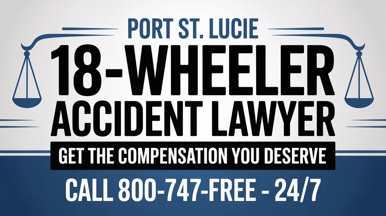 Port St. Lucie 18-Wheeler Accident Lawyer