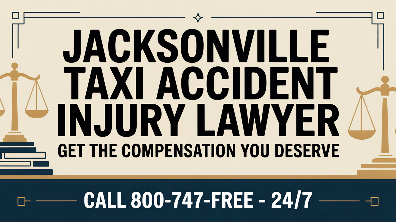 Abogado de lesiones por accidente de taxi en Jacksonville