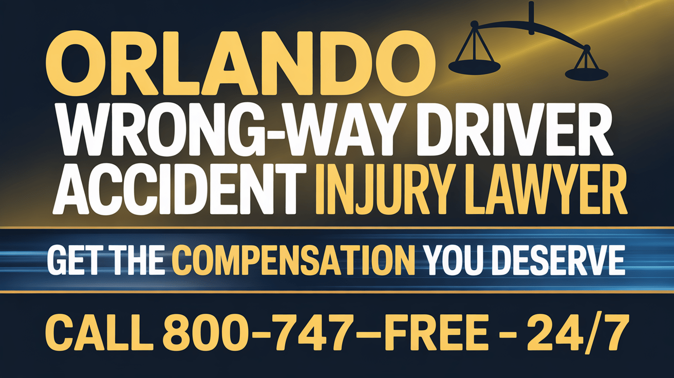 Abogado de Lesiones por Accidente de Conductor en Sentido Contrario en Orlando