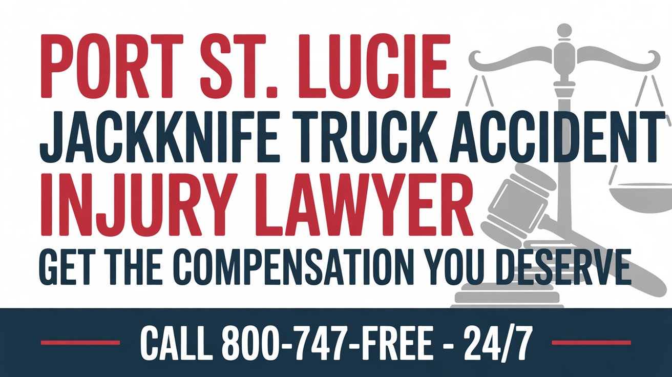 Port St. Lucie Jackknife Truck Accident Lawyer