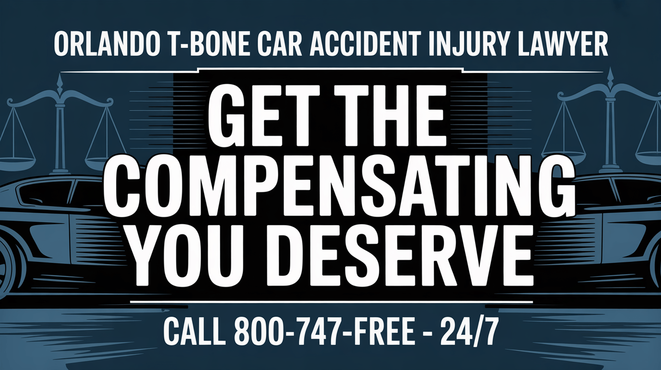 Abogado de lesiones por accidente de coche T-Bone en Orlando