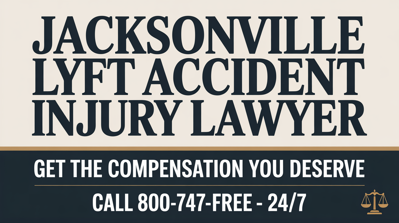 Abogado de Lesiones por Accidentes de Lyft en Jacksonville