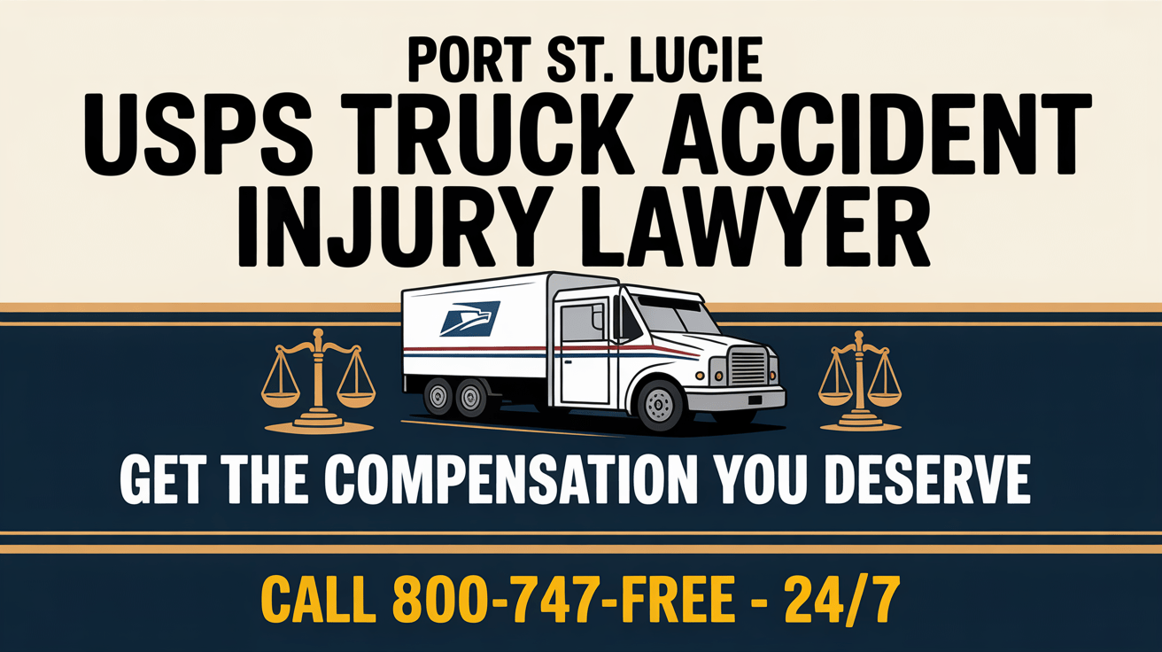 Abogado de Lesiones por Accidente de Camión de USPS en Port St. Lucie