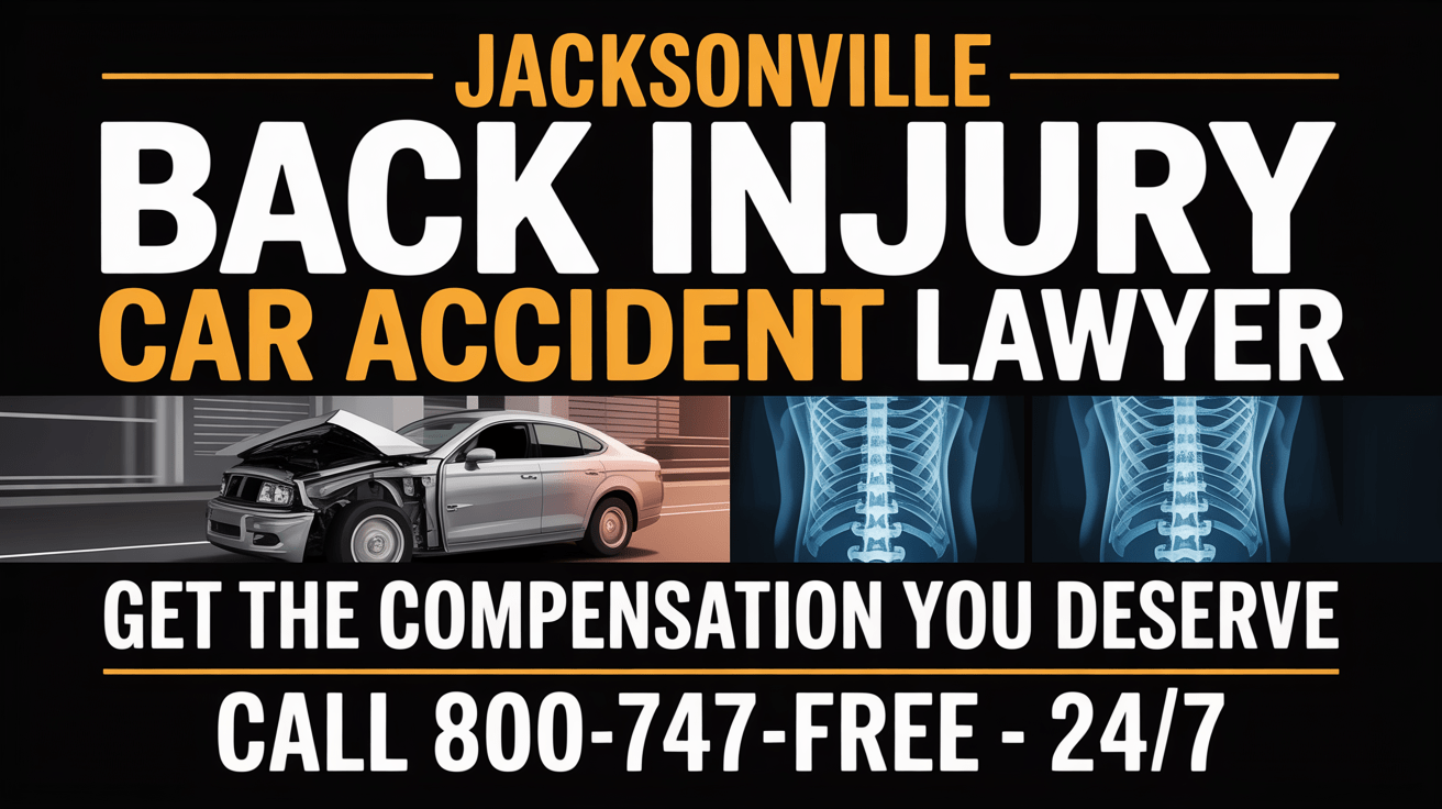 Jacksonville Back Injury Car Accident Lawyer