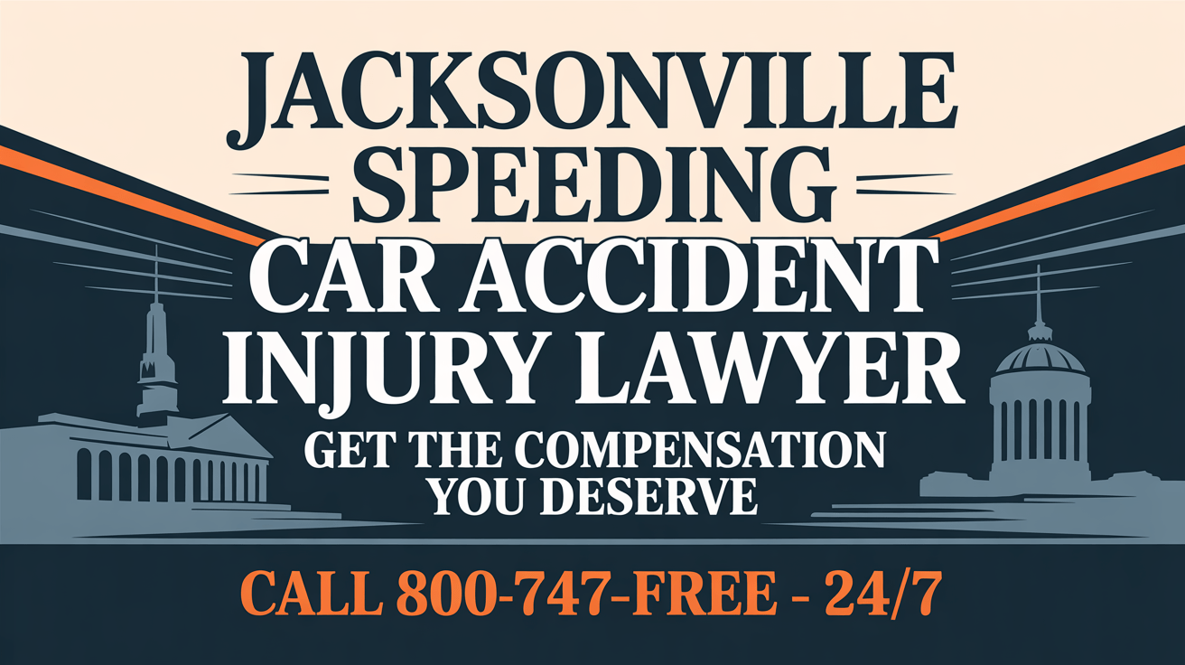 Abogado de lesiones por accidente de coche a alta velocidad en Jacksonville