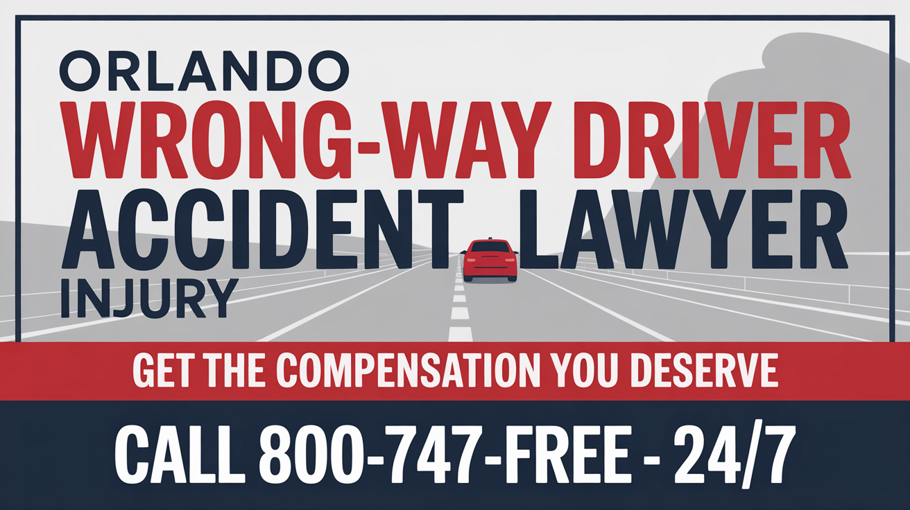 Abogado de Lesiones por Accidente de Conductor en Sentido Contrario en Orlando