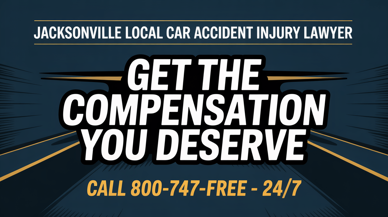 Jacksonville Local Road Car Accident Injury Lawyer