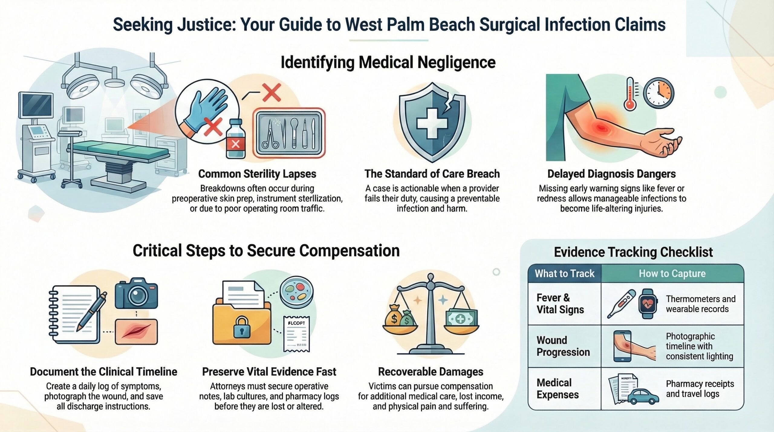Abogado de Lesiones por Infección Quirúrgica en West Palm Beach