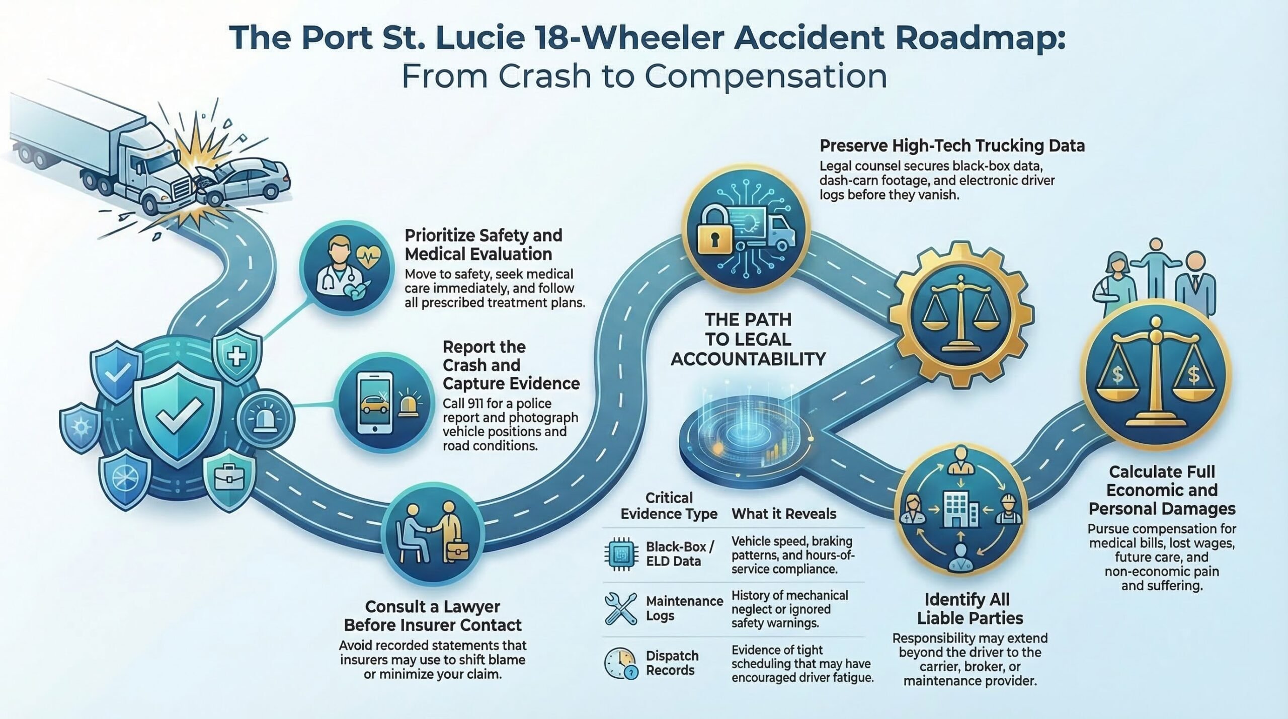 Truck Accident Compensation Roadmap