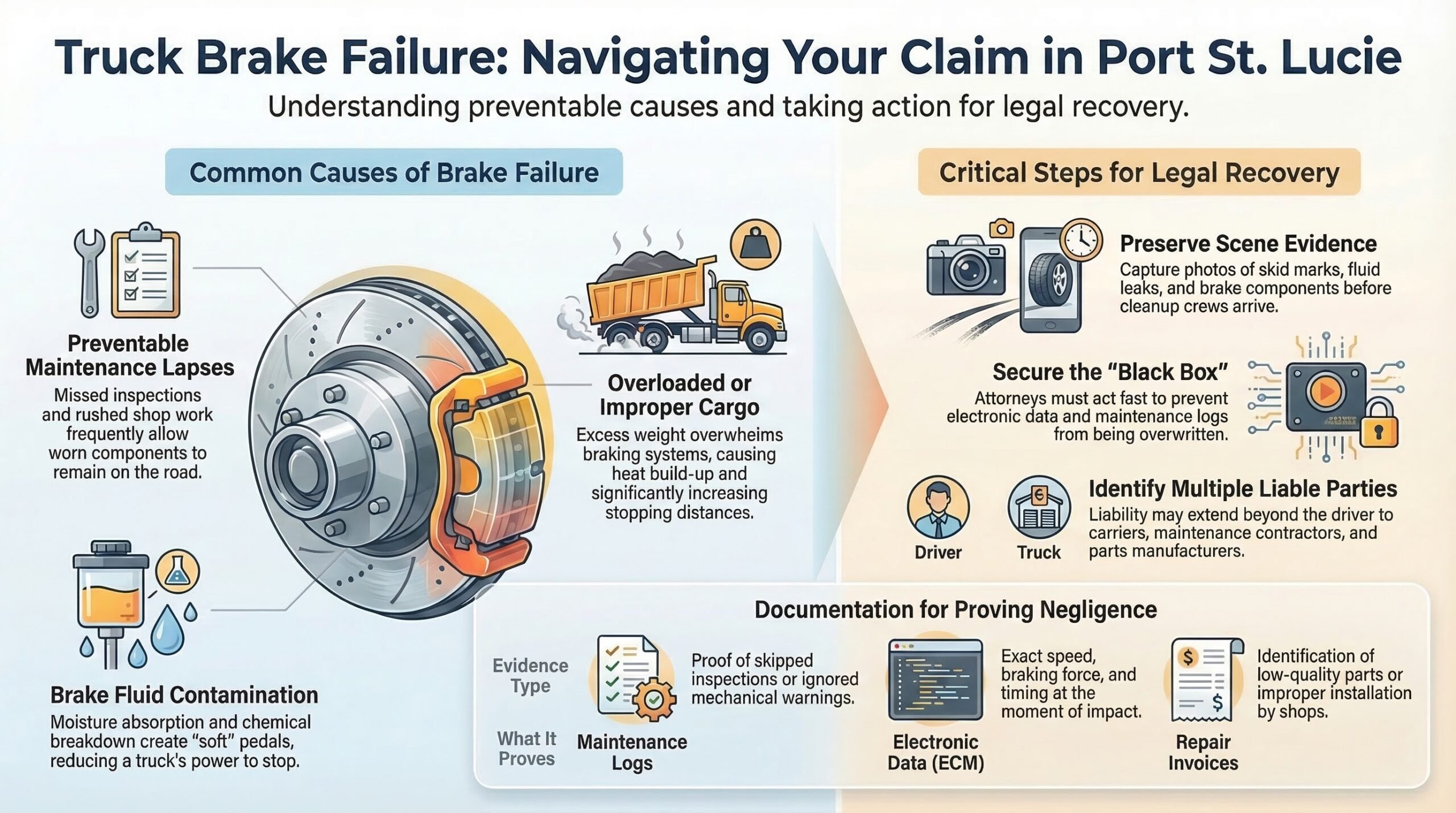 Truck Brake Failure Legal Guide