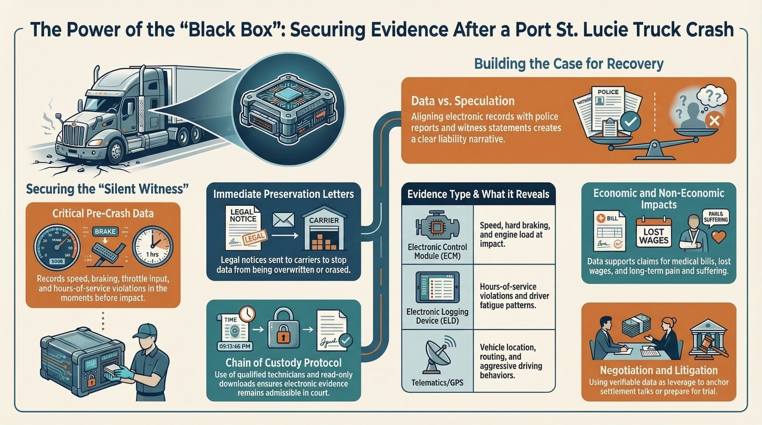 Securing Truck Crash Data Evidence