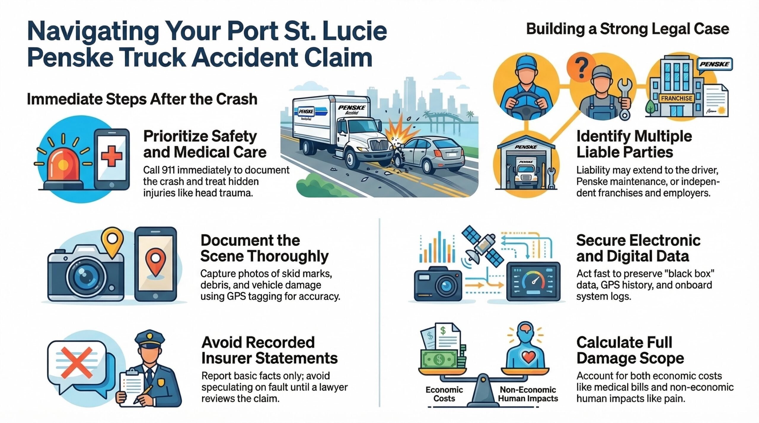 Port St. Lucie Penske Truck Accident Injury Lawyer