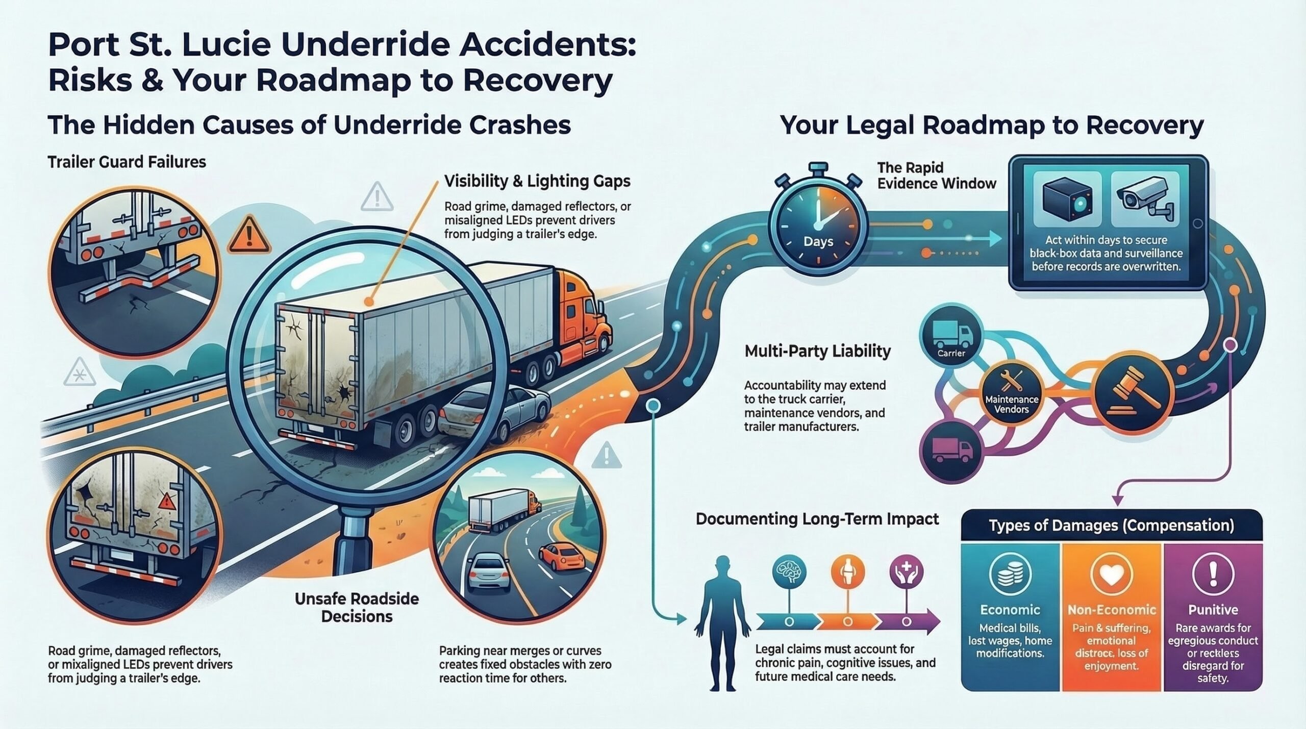 Underride Accident Recovery Roadmap