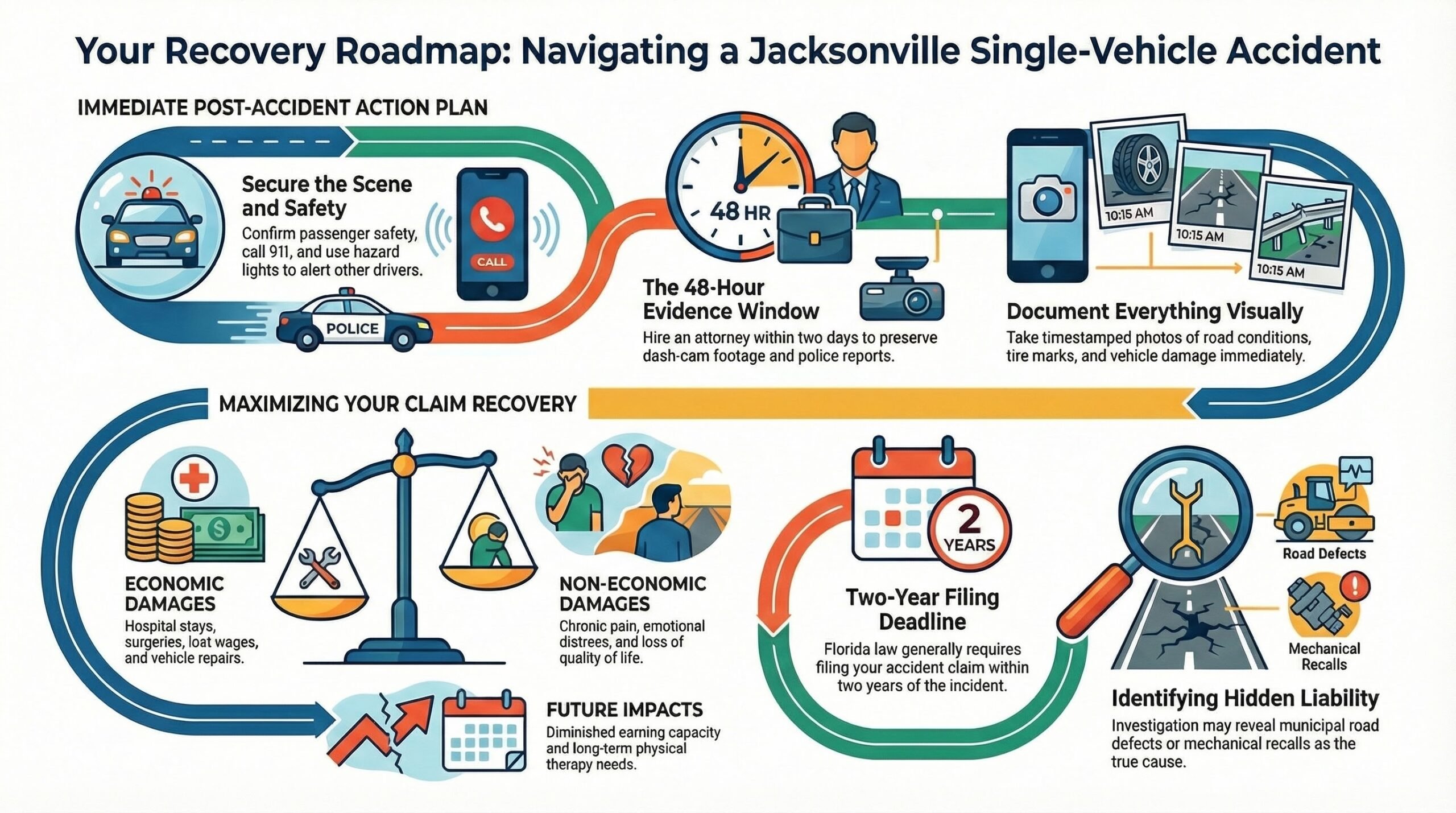 Hoja de Ruta de Recuperación de Accidentes de Jacksonville