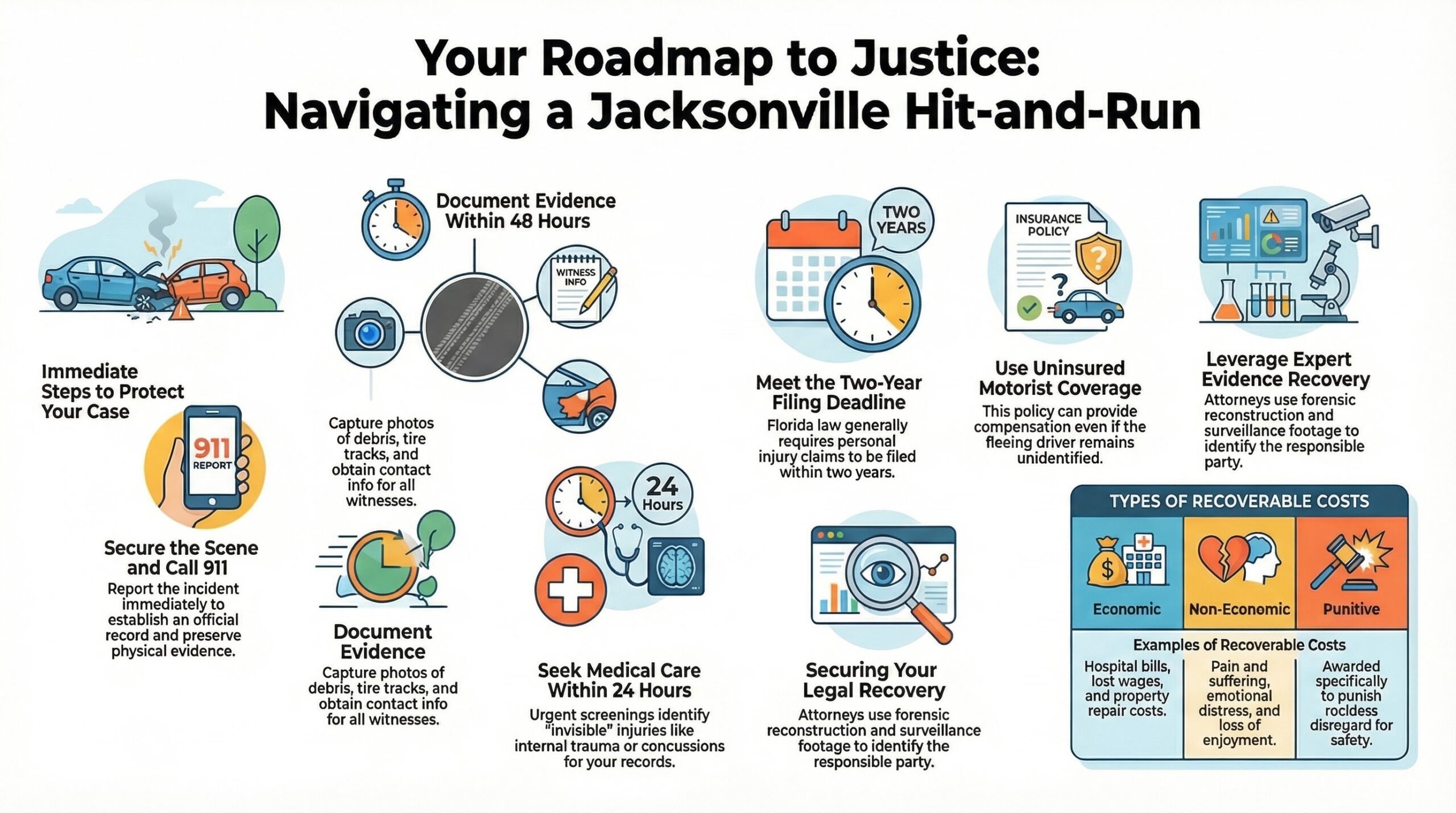 Abogado de Lesiones por Accidentes de Auto de Atropello y Fuga en Jacksonville