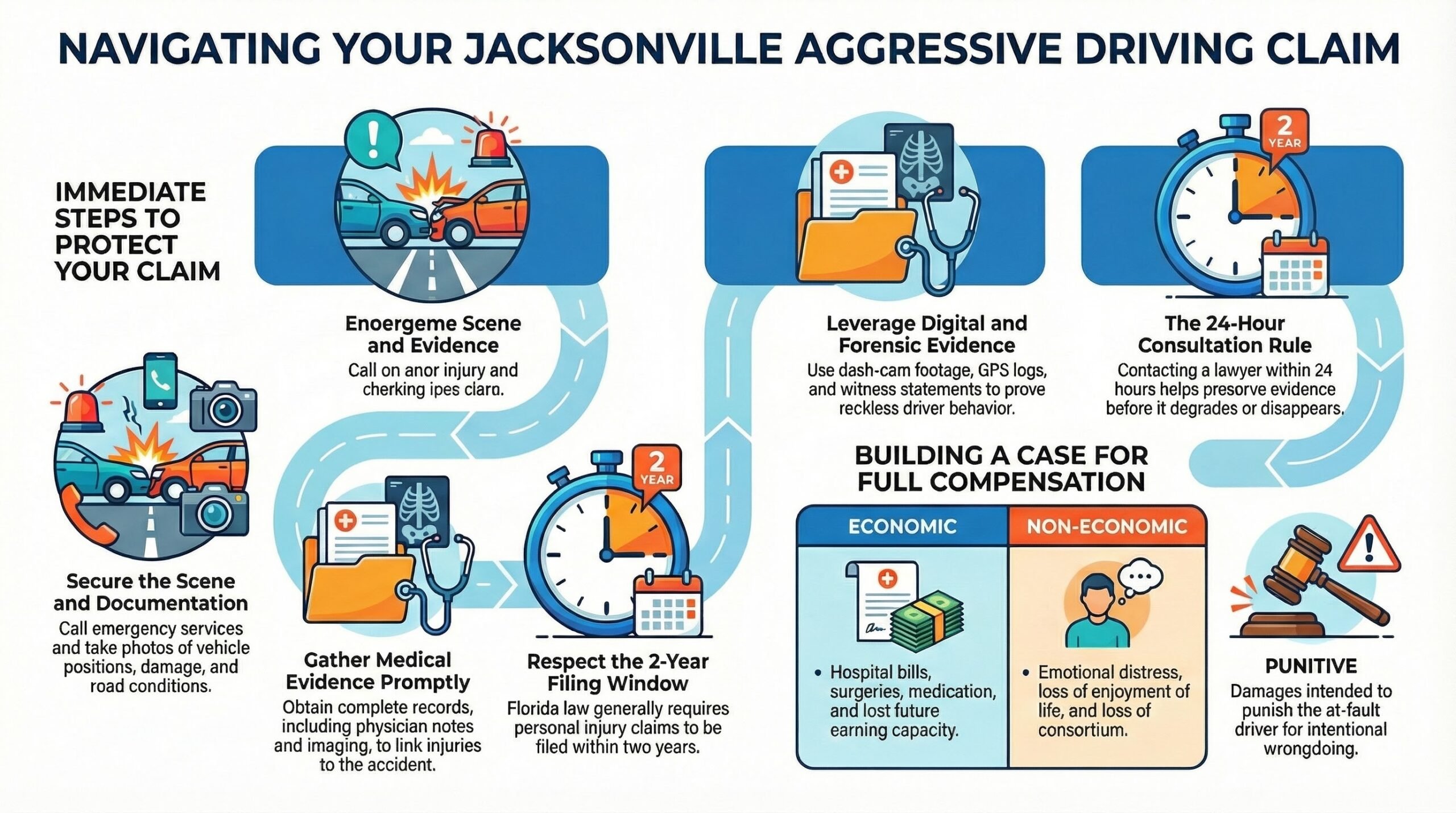 Jacksonville Aggressive Driving Claim Guide