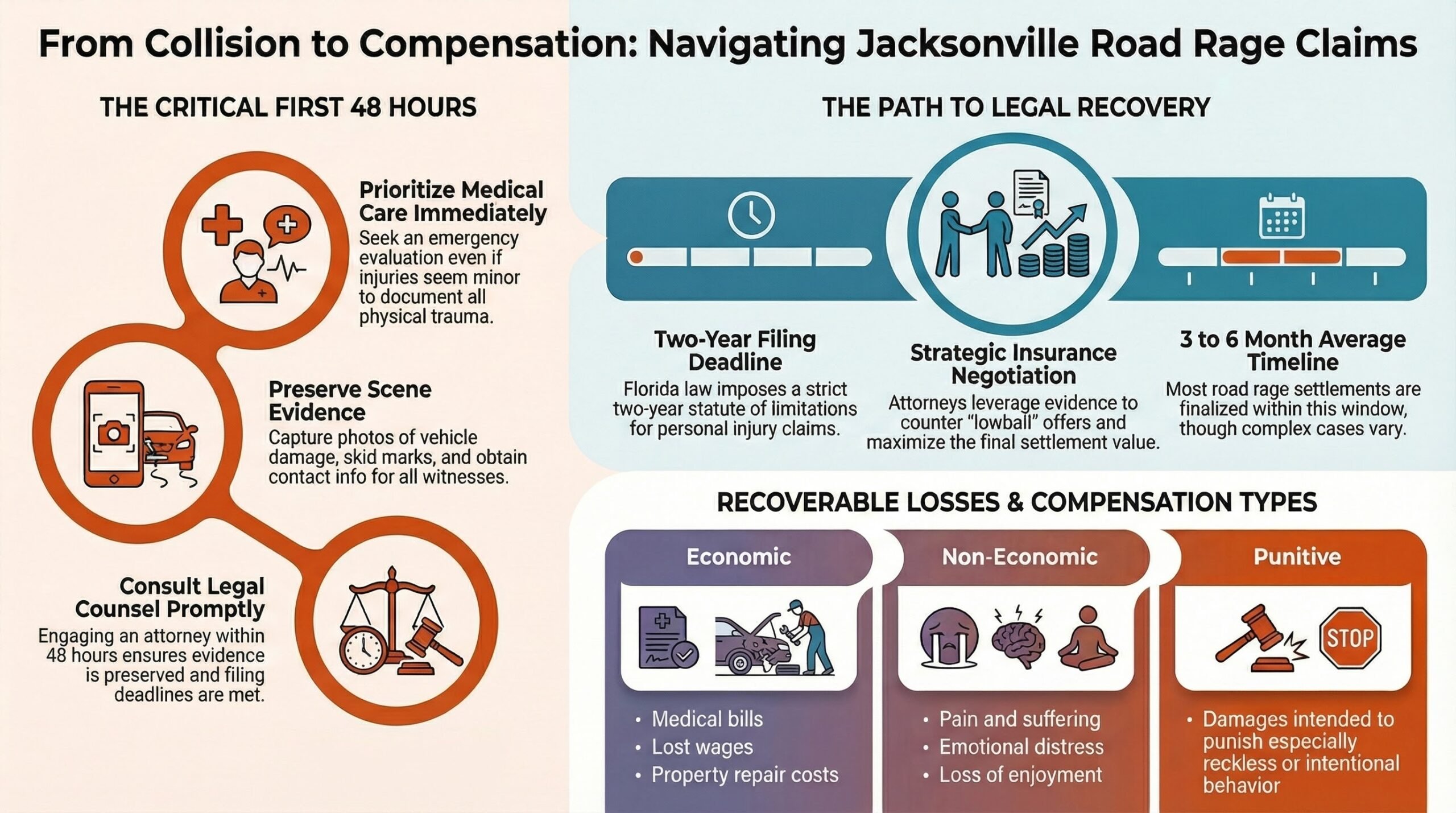 Guía de Reclamos por Ira en la Carretera en Jacksonville