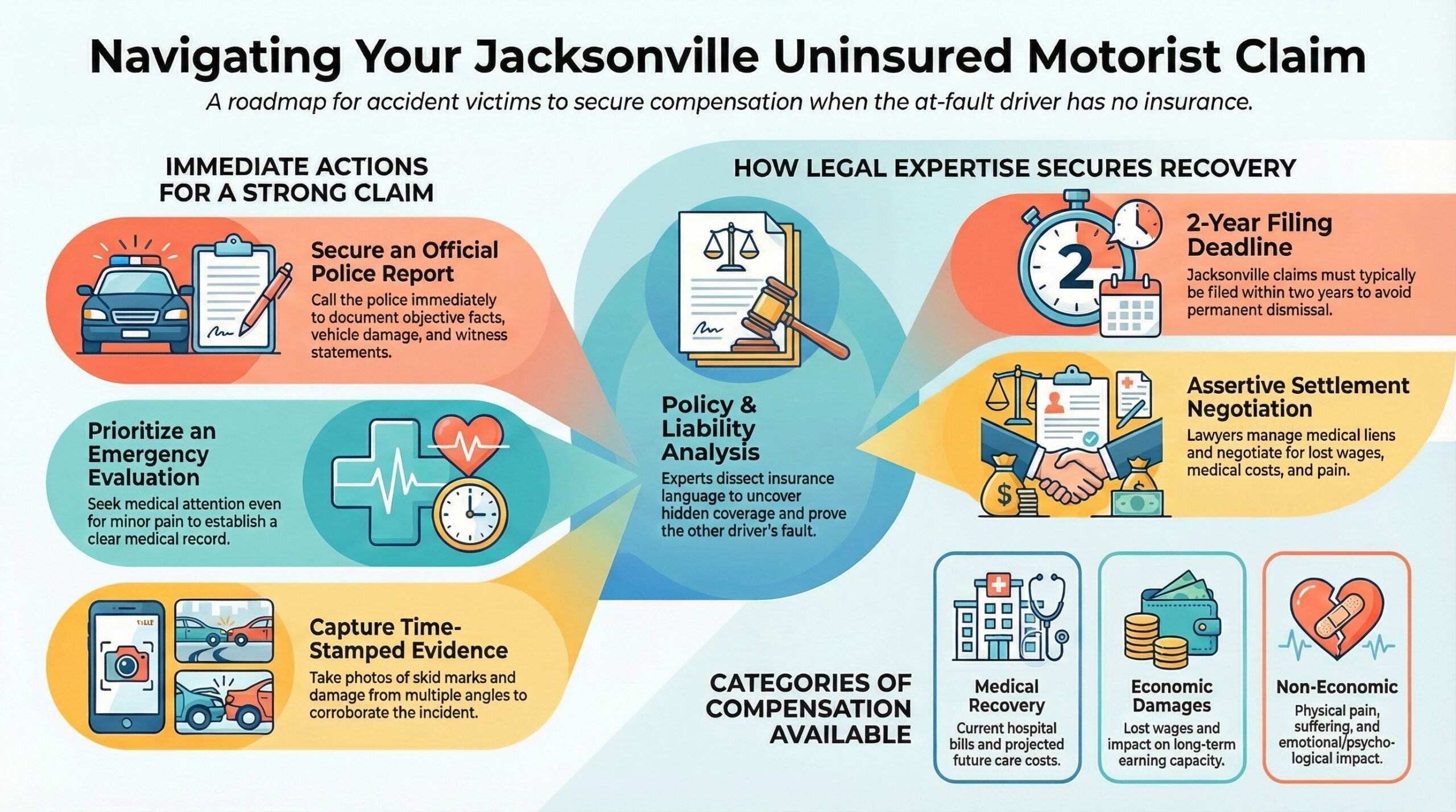 Jacksonville Uninsured Motorist Accident Injury Lawyer