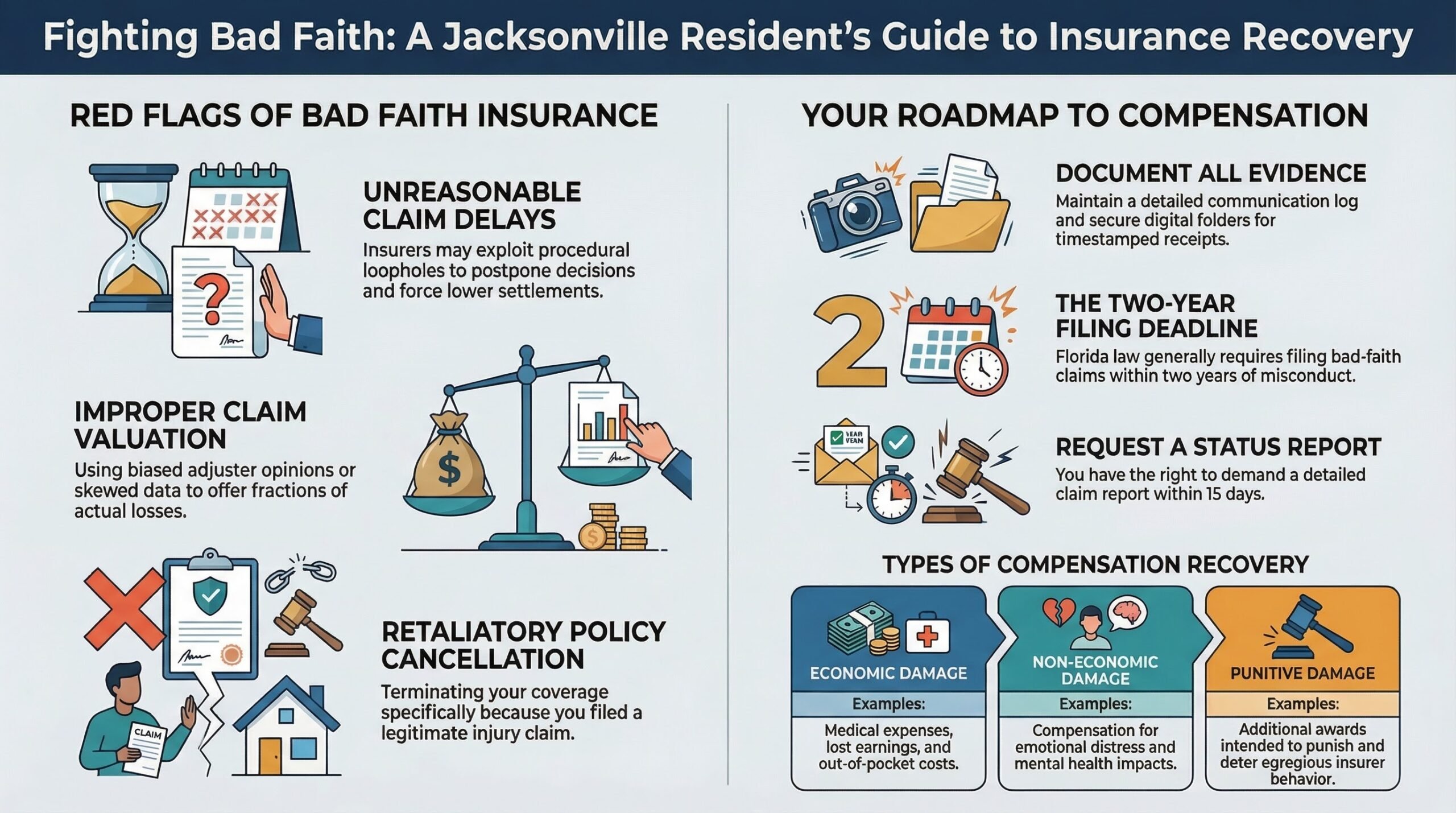 Jacksonville Bad Faith Insurance Injury Lawyer