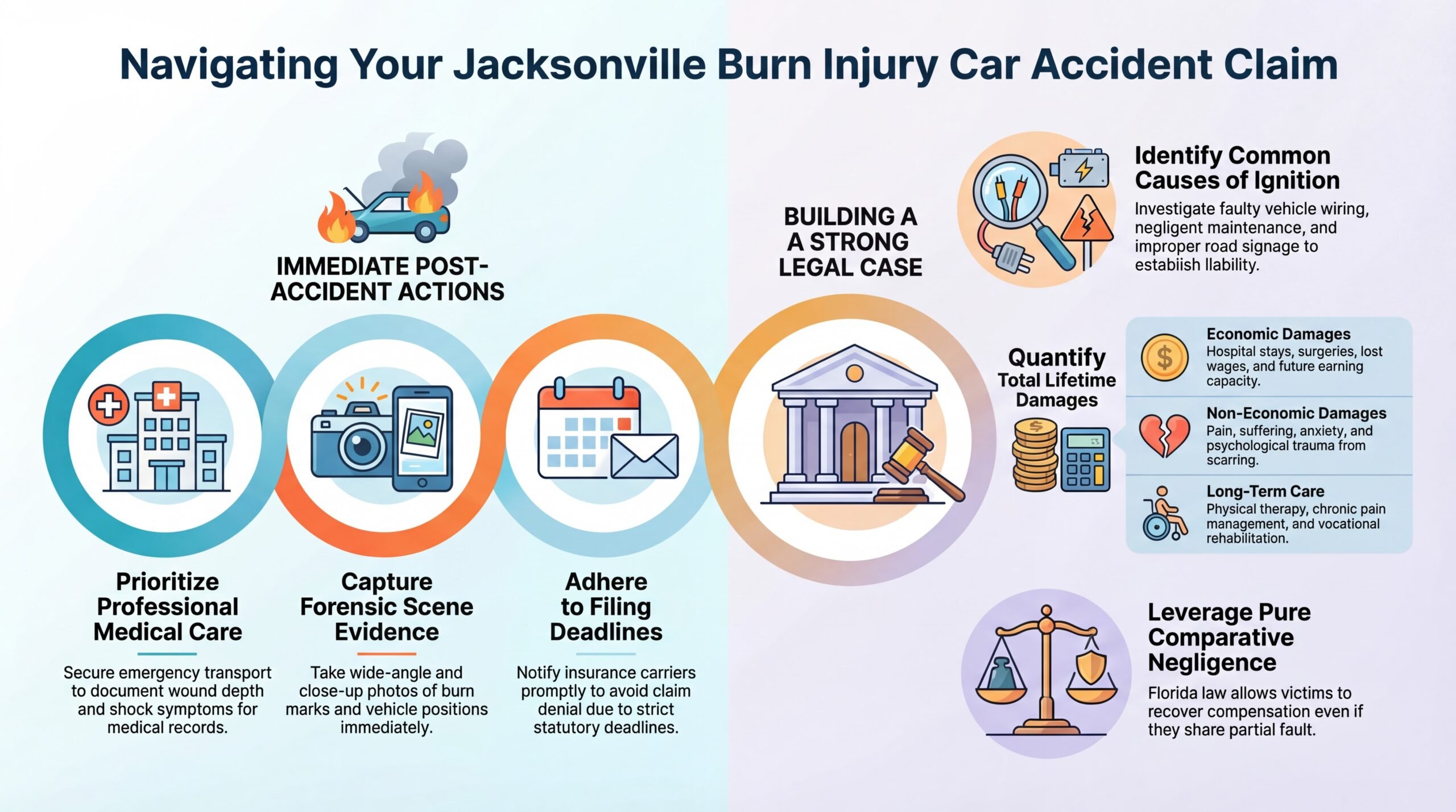 Jacksonville Burn Injury Car Accident Injury Lawyer