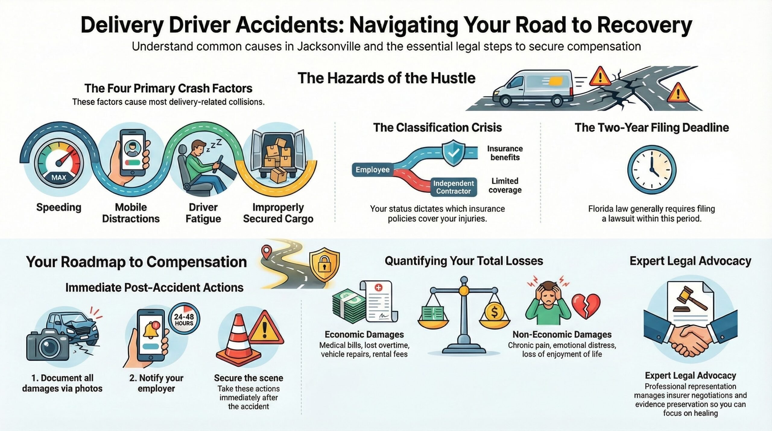 Delivery Driver Accident Recovery Guide