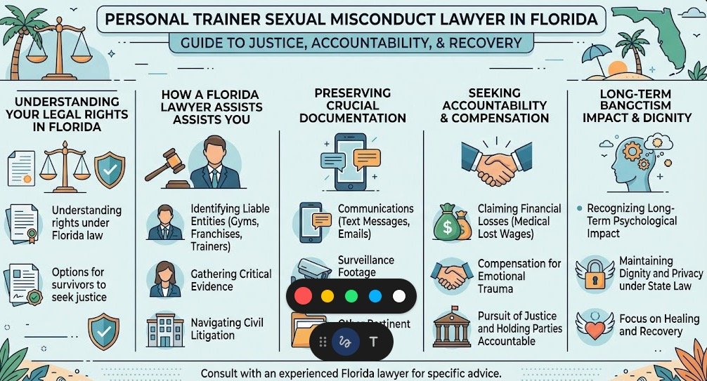 Abogado de Mala Conducta Sexual de Entrenador Personal en Florida