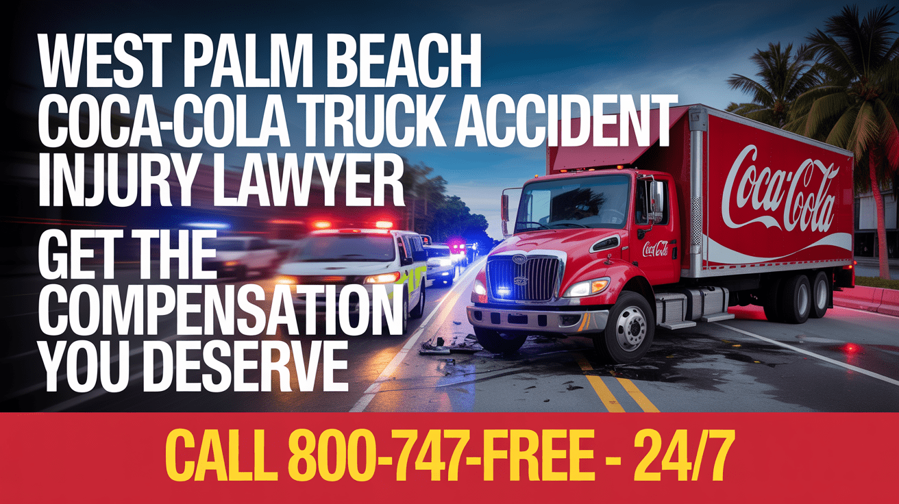 West Palm Beach Coca-Cola Truck Accident Injury Lawyer