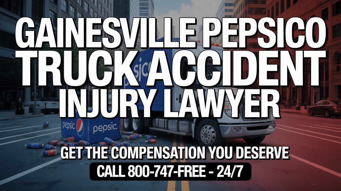 Abogado de Lesiones por Accidente de Camión de PepsiCo en Gainesville