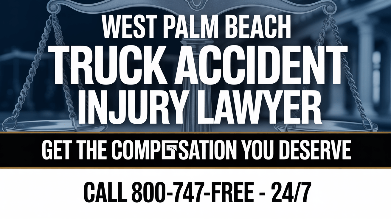 Abogado de Lesiones por Accidentes de Camiones de Publix en West Palm Beach