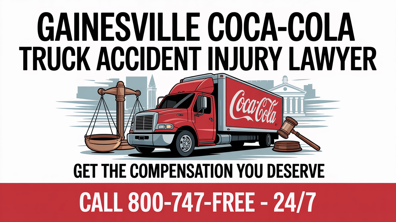 Abogado de Lesiones por Accidente de Camión de Coca-Cola en Gainesville