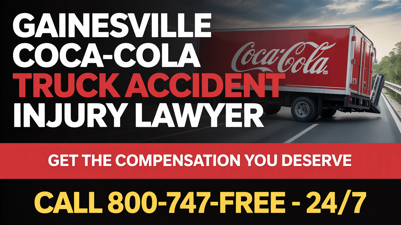 Abogado de Lesiones por Accidente de Camión de Coca-Cola en Gainesville