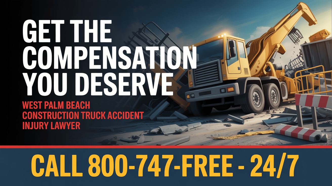 West Palm Beach Construction Truck Accident Injury Lawyer